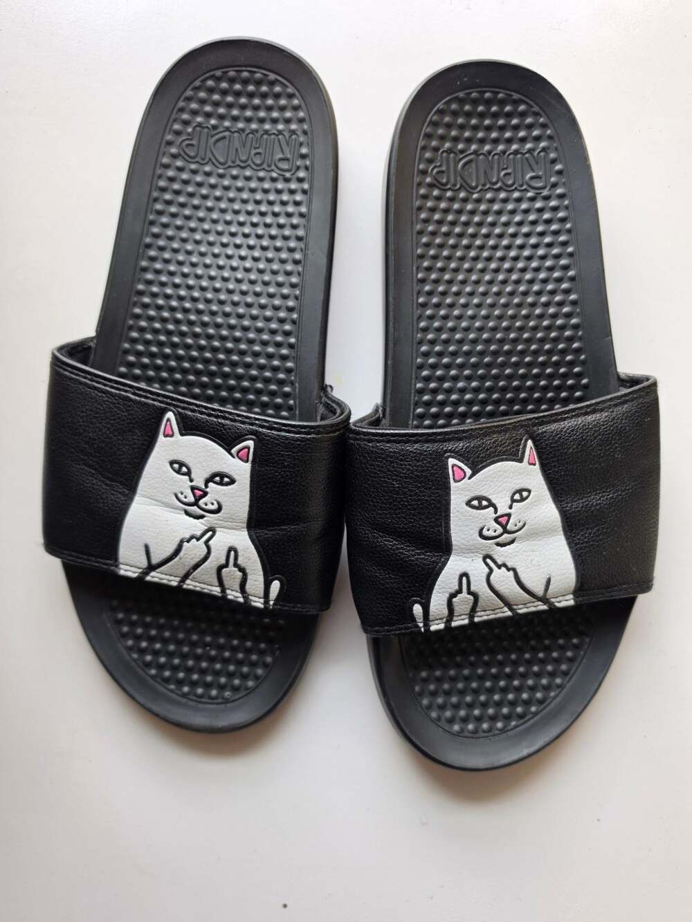 RIPNDIP Lord Nermal Slide Sandals Black